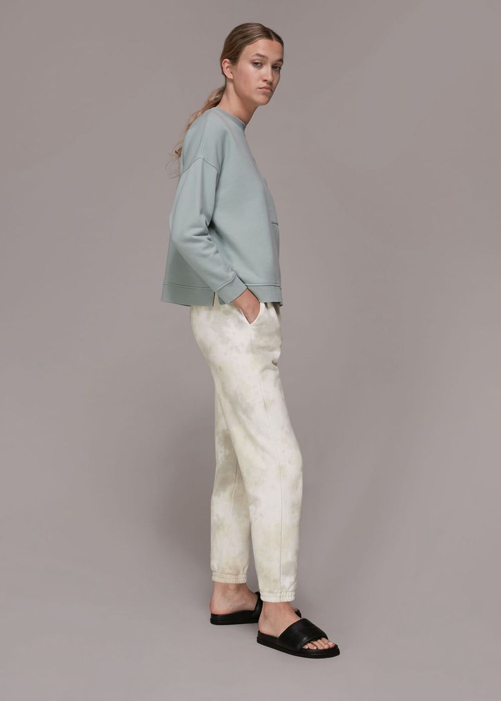 Whistles Tie Dye Joggers Neutral | US-90126LHMS