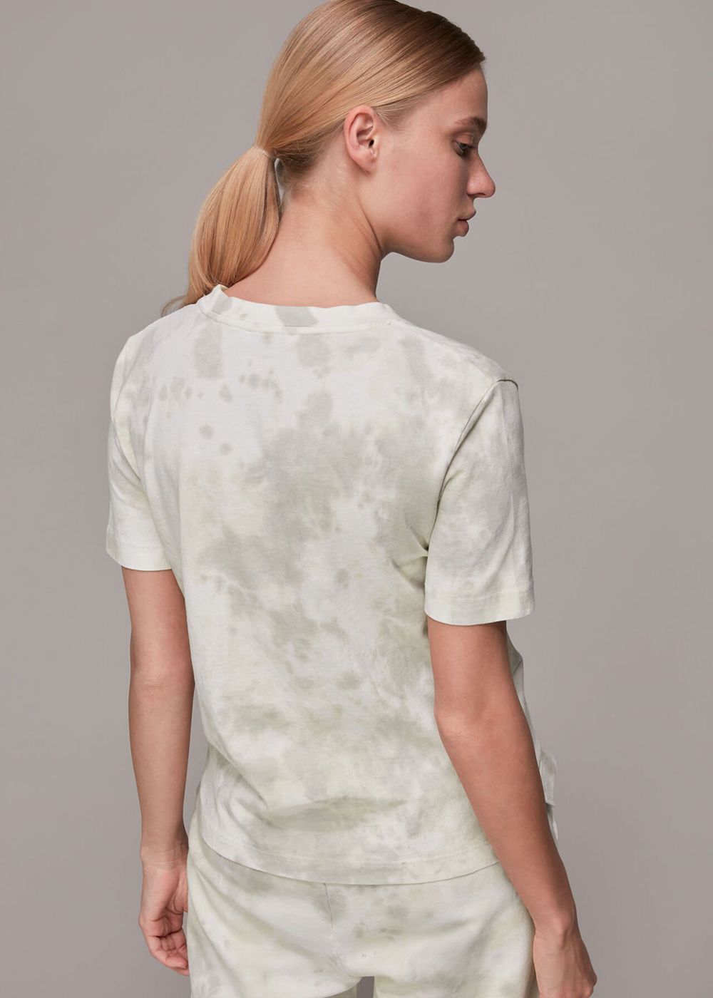 Whistles Tie Dye T-Shirt Neutral | US-59836NKAP