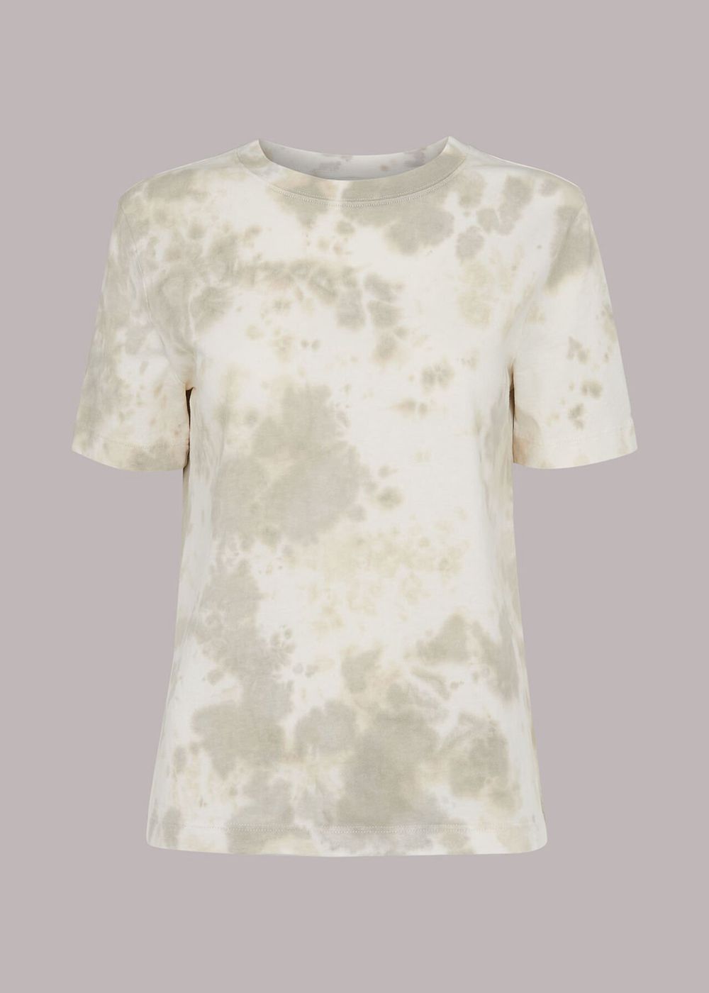 Whistles Tie Dye T-Shirt Neutral | US-59836NKAP