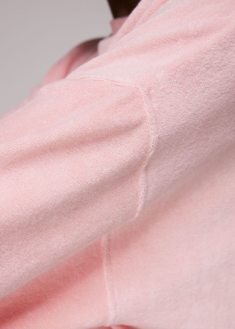 Whistles Towelling Boyfriend Sweatshirt Pink | US-80612FLKP