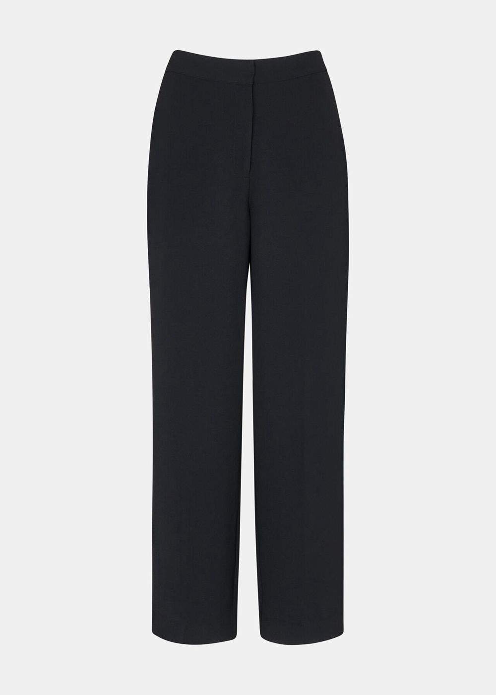 Whistles Ultimate Crepe Pants Black | US-87215ECAT