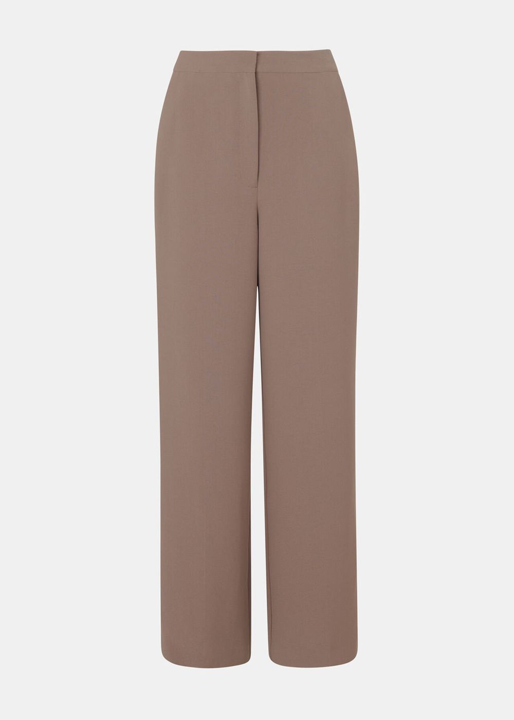 Whistles Ultimate Full Length Pants Grey Brown | US-63259CGES