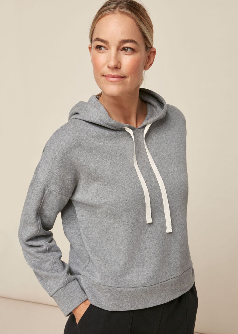 Whistles Ultimate Hoodie Grey | US-79245NKLT