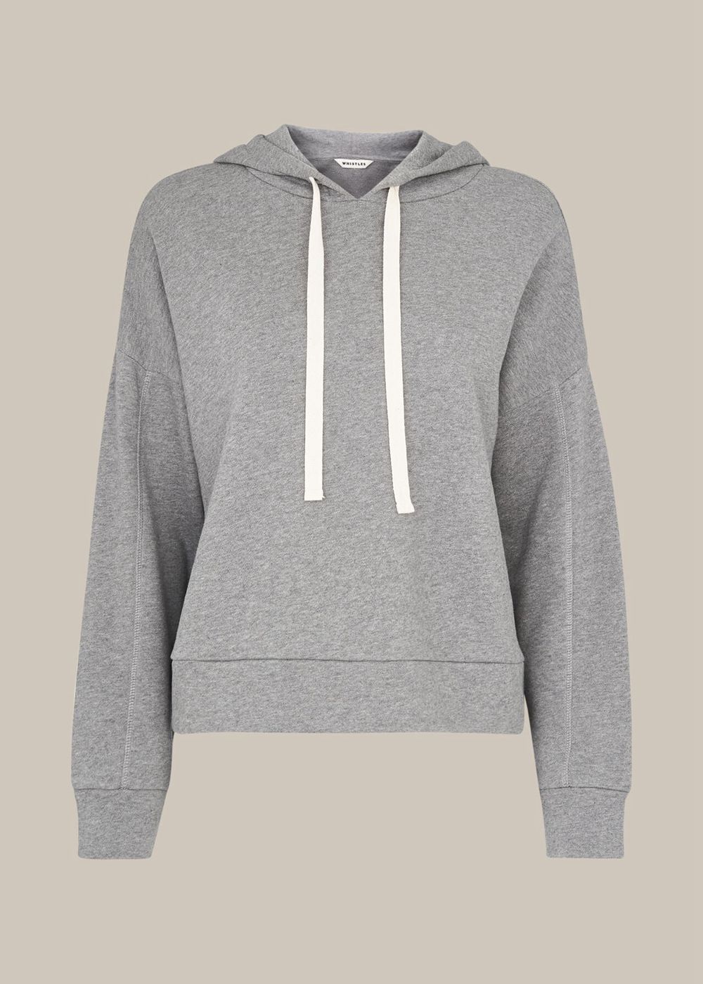 Whistles Ultimate Hoodie Grey | US-79245NKLT