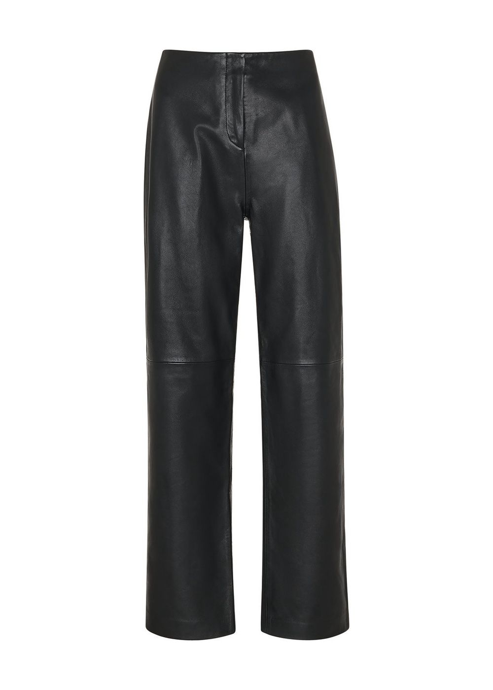 Whistles Ultimate Leather Pants Black | US-17965SART