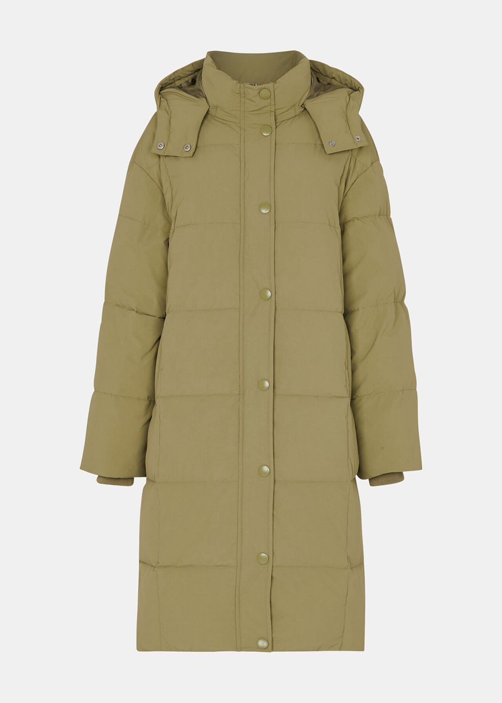 Whistles Una Puffa Coat Khaki | US-94653QYUV