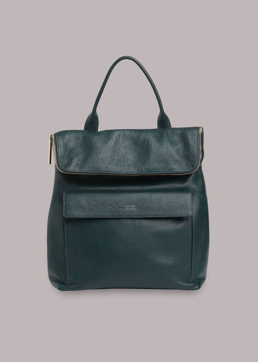 Whistles Verity Backpack Dark Green | US-01432UIRH