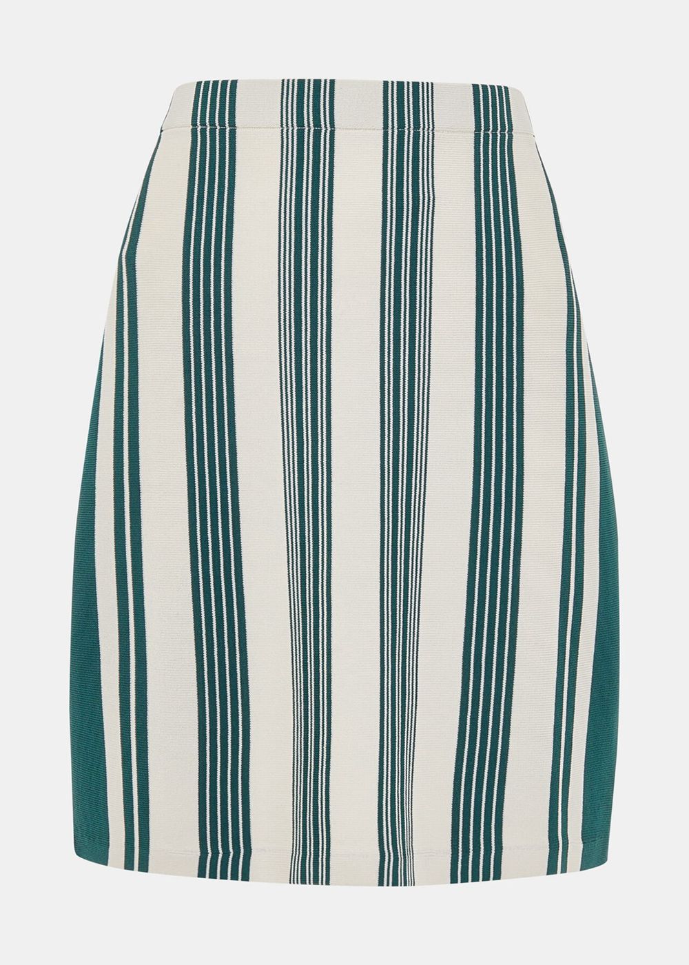 Whistles Vertical Stripe Knitted Skirts Green / Multicolor | US-23481GESU