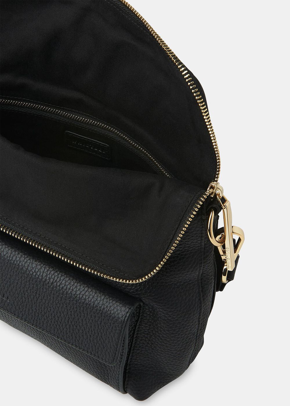 Whistles Vida Crossbody Bag Black | US-83405IVPS