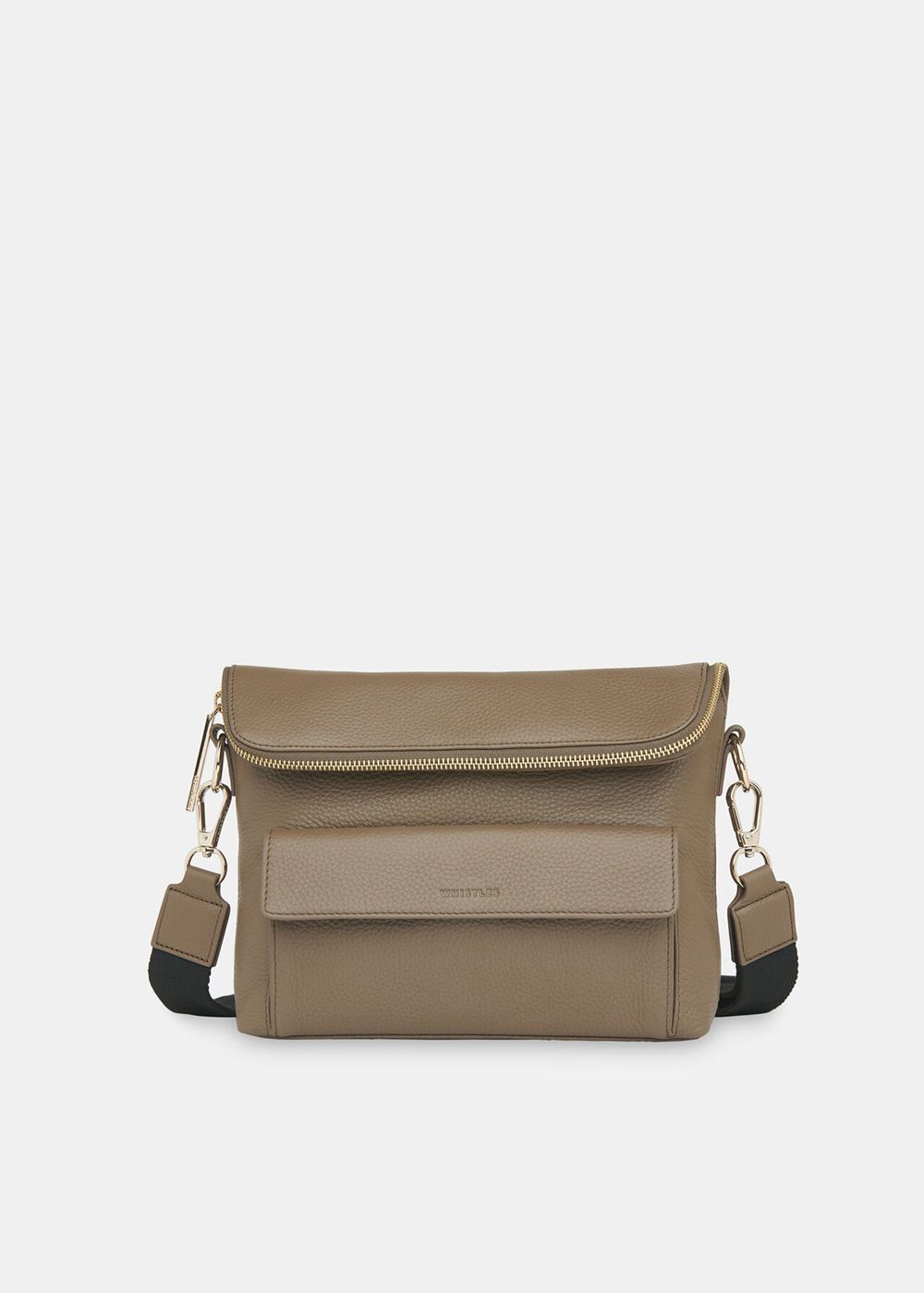 Whistles Vida Crossbody Bag Khaki | US-74908UZDH