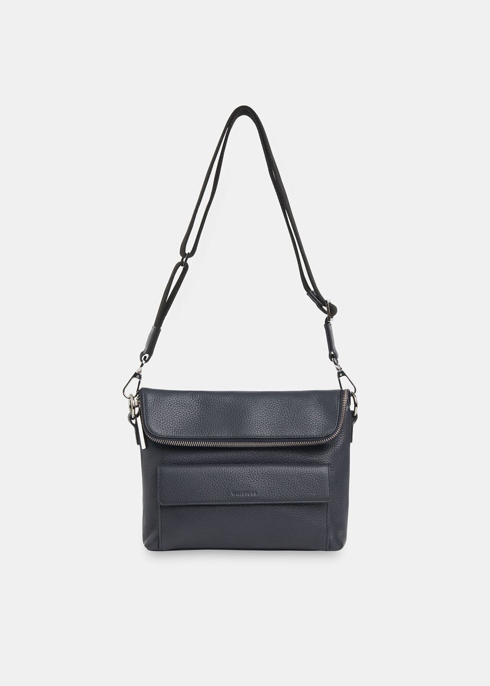 Whistles Vida Crossbody Bag Navy | US-41298RFAC