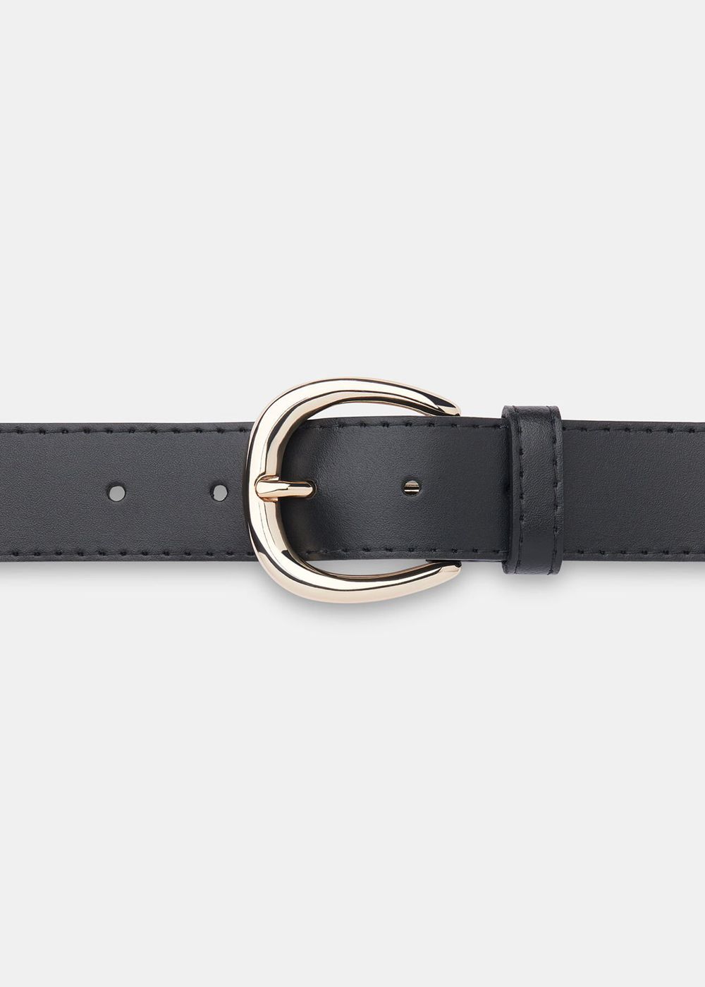 Whistles Wide Belt Black | US-78653BDHO