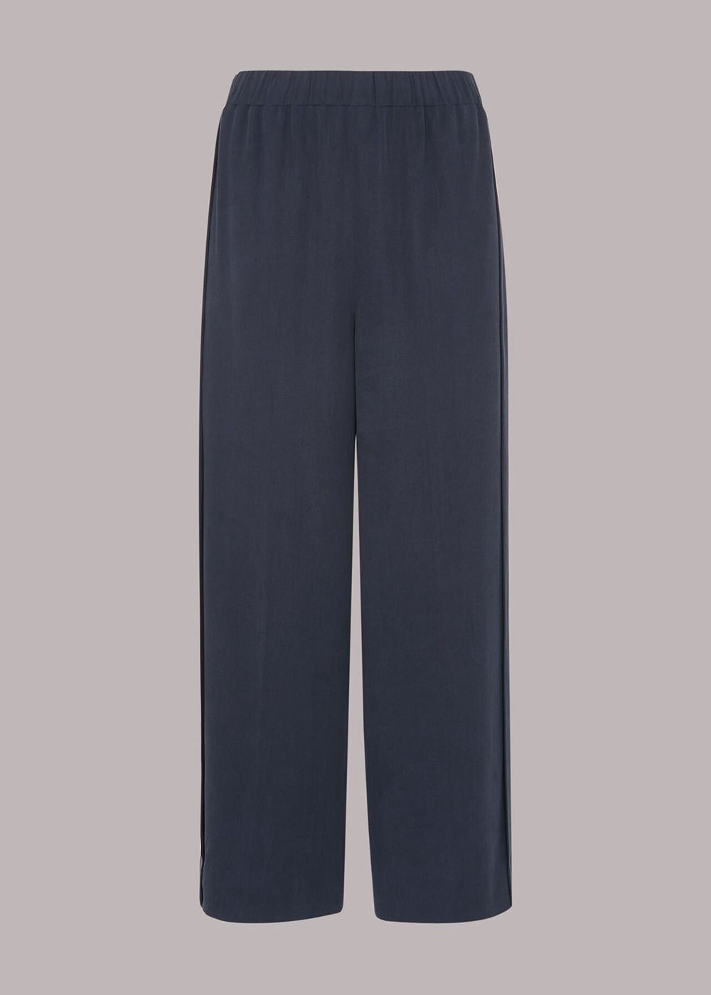 Whistles Wide Leg Pants Navy | US-92864RPXU