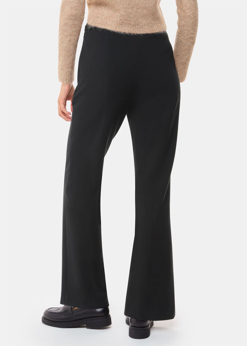 Whistles Willow Full Length Pants Black | US-81460TBVK