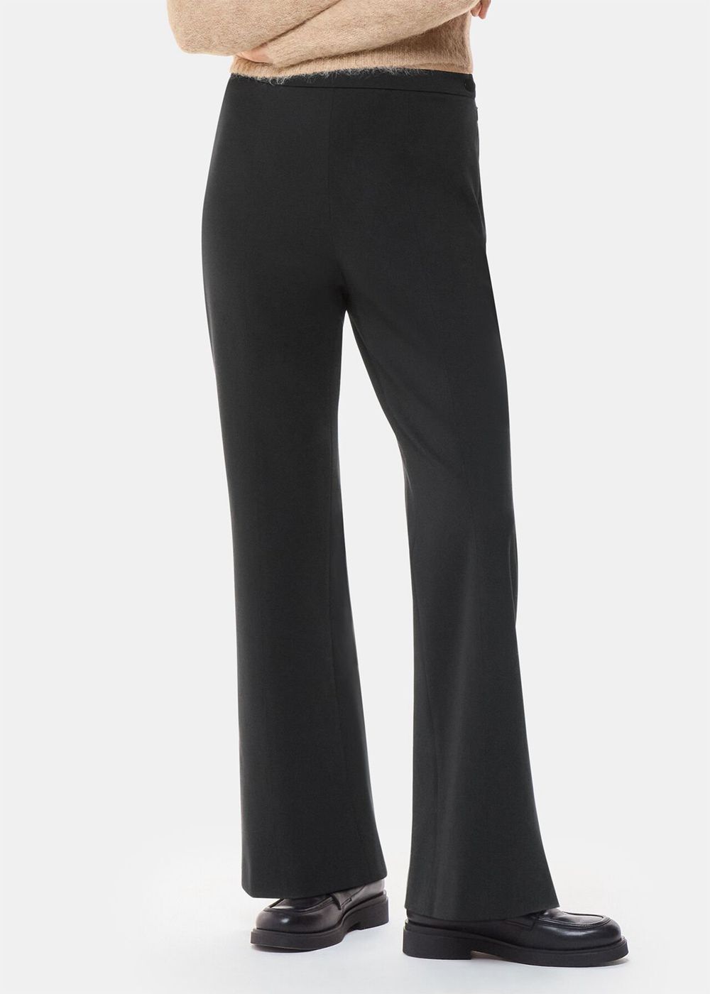 Whistles Willow Full Length Pants Black | US-81460TBVK