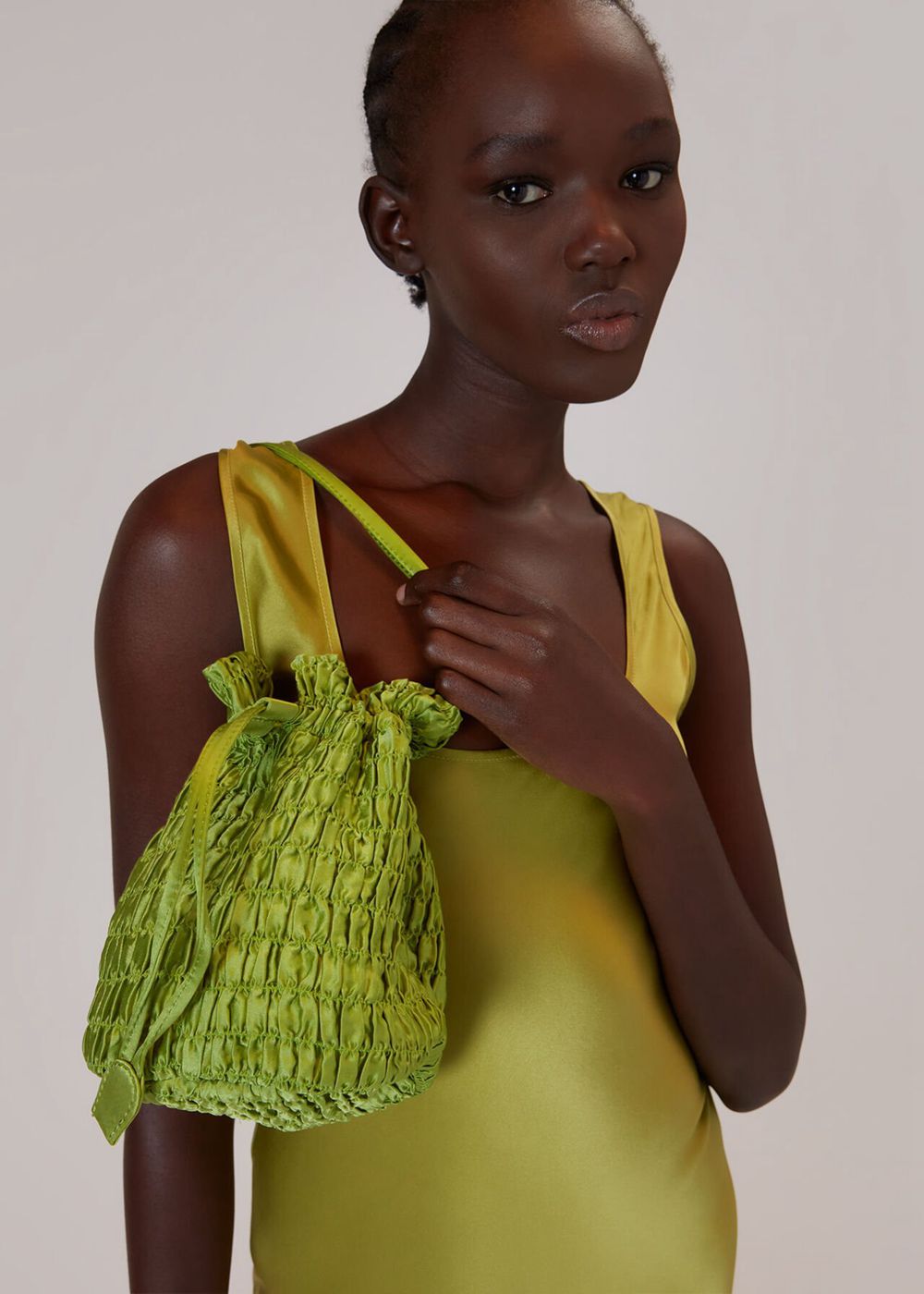 Whistles X Hai Gina Bag Shoulder Bags Green | US-80975NUXJ